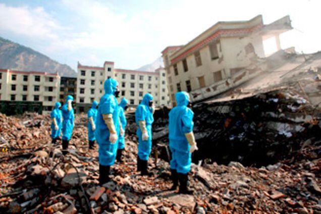 На западе Китая произошло мощное землетрясение