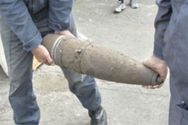 На тернопольском огороде нашли авиабомбу 100 кг весом