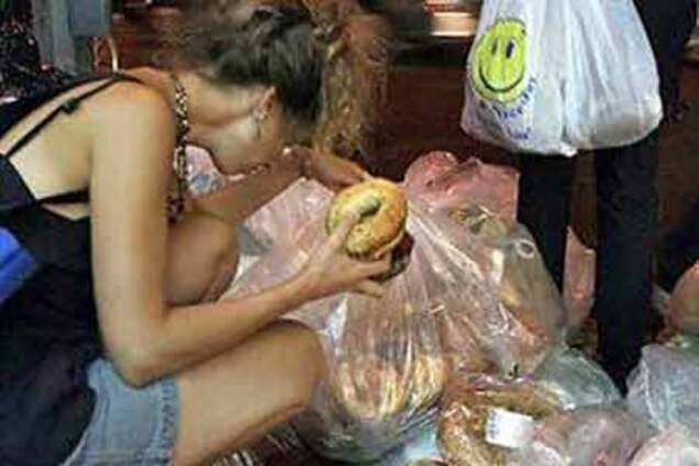 Питаться на помойках модно