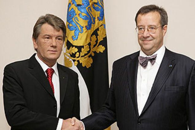 Ющенко поблагодарил президента Эстонии за помощь