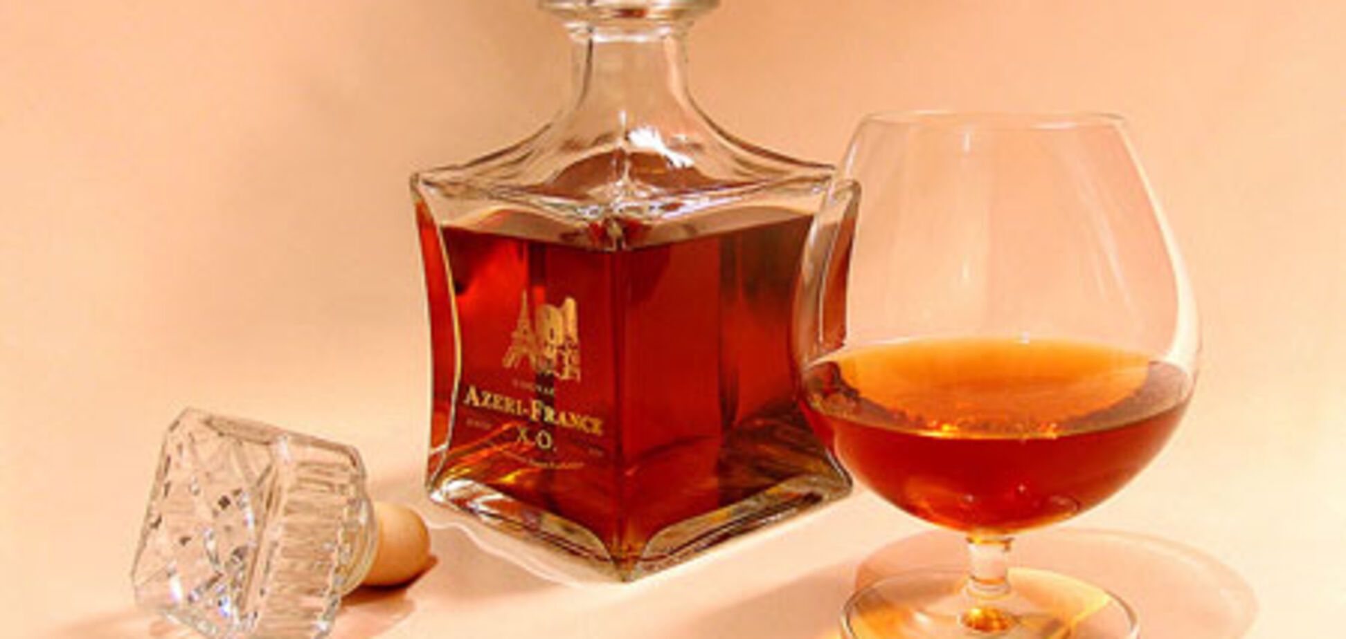 Информация на этикетке коньяка