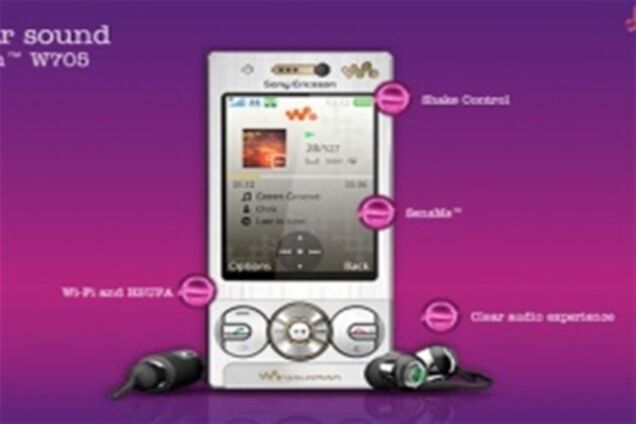 Sony Ericsson готовит новый телефон линейки Walkman - Sony Ericsson W705 