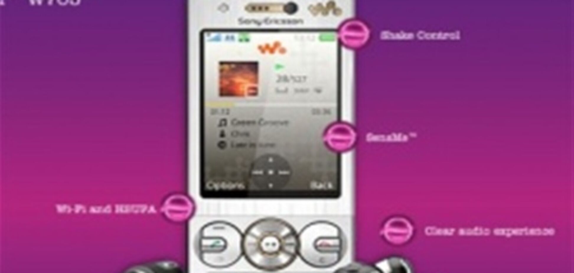 Sony Ericsson готовит новый телефон линейки Walkman - Sony Ericsson W705