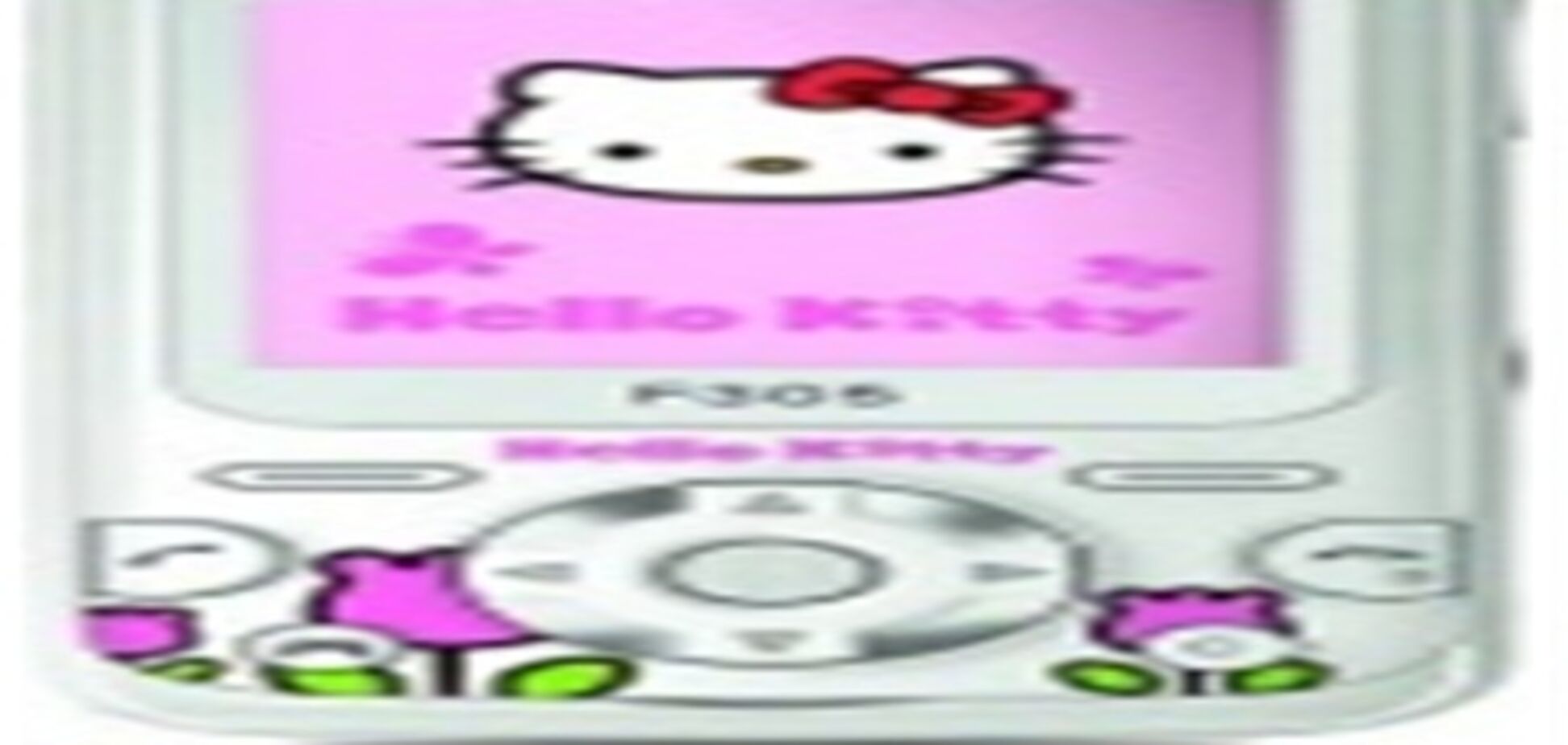 Sony Ericsson F305 Hello Kitty Edition: игровой слайдер с датчиком движения