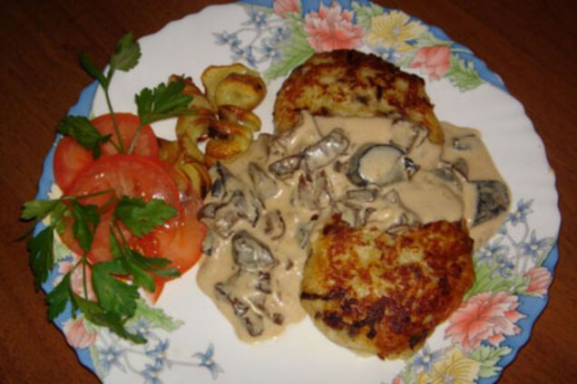 Постные грибные блюда