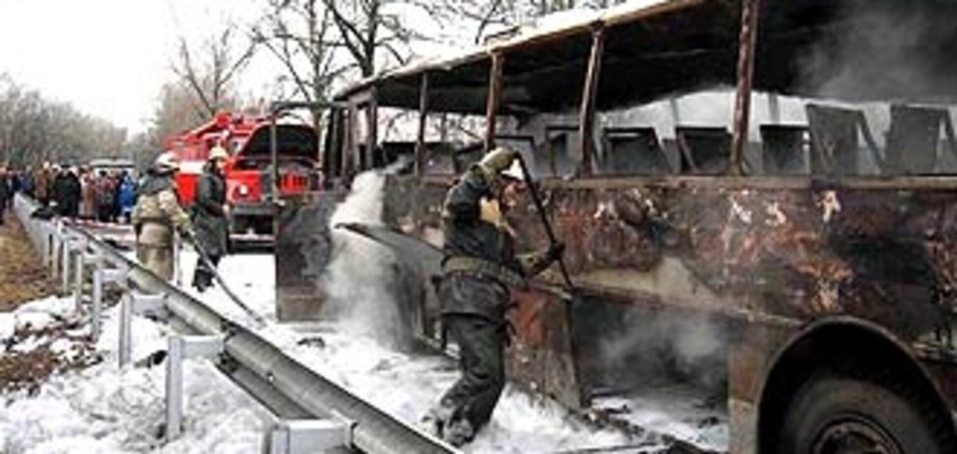 Даішників звинувачують у пожежі автобуса