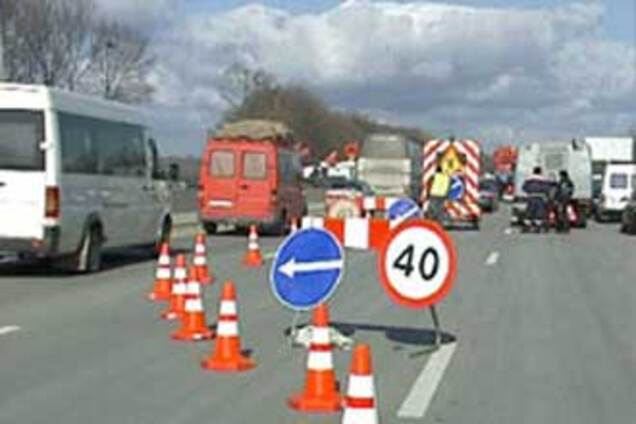 Автоперевозчики перекрыли трассу Одесса - Киев