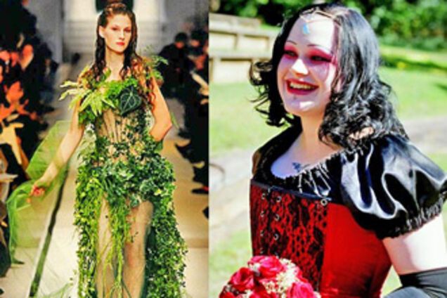 Дивовижні весільні вбрання