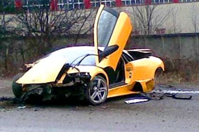Разбившийся Lamborghini принадлежал Каладзе