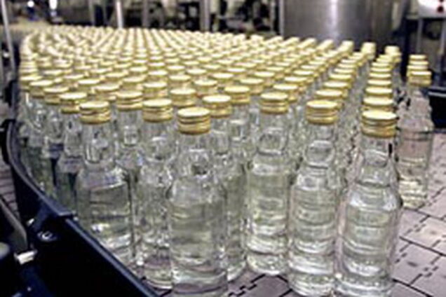 В Украине выросло производство водки