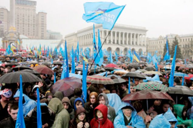 Украинцы не готовы к массовым митингам