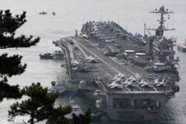 Военные корабли США стартовали в направлении КНДР
