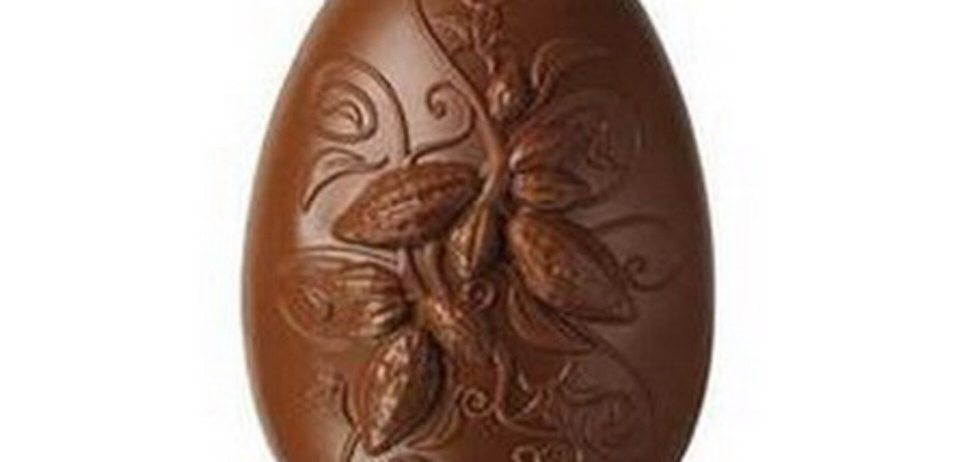 Гигантское шоколадное пасхальное яйцо