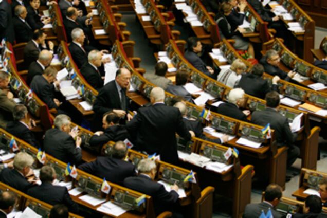 Рада выполняет проект ПР и БЮТ