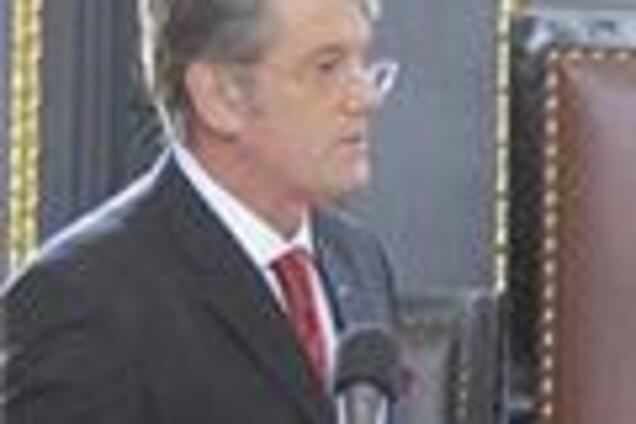 Ющенко привітав ухвалення Радою Закону 'Про асоціації'