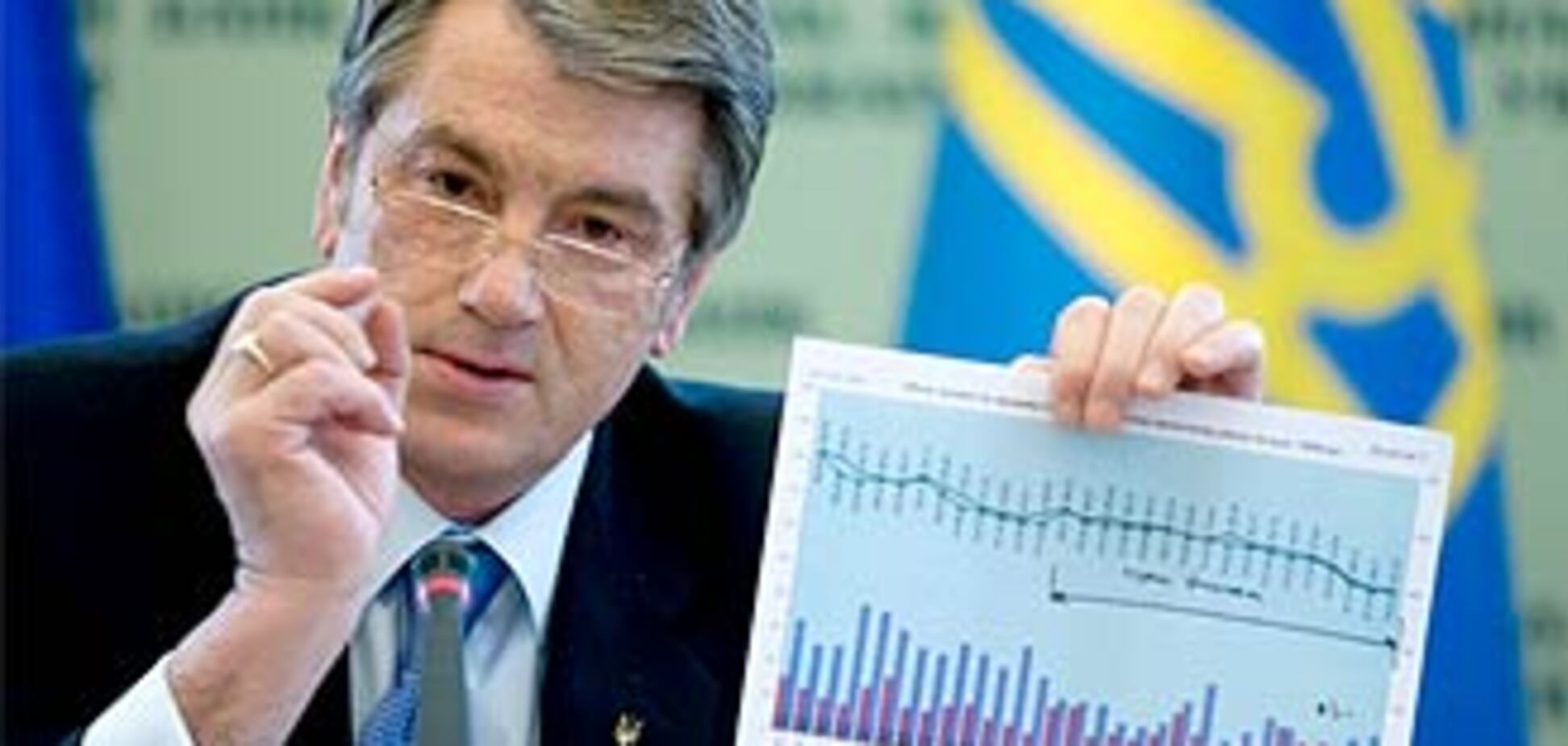 Ющенко: спад в Україні досяг дна