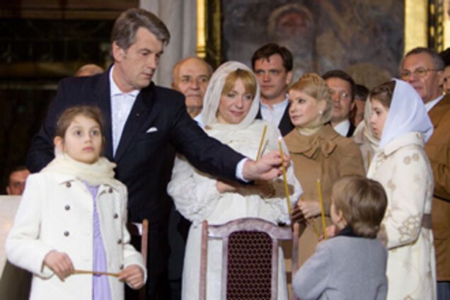 Ющенко привітав українців з Великоднем, 19 квітня 2009