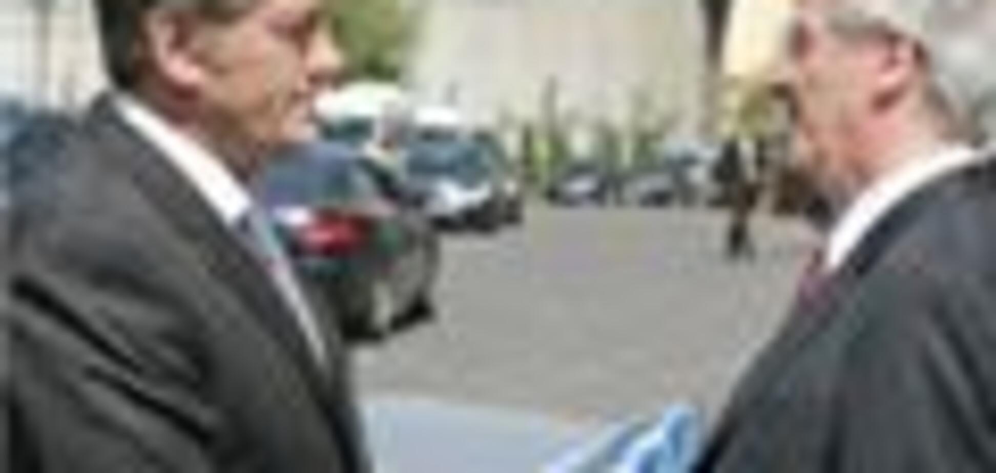 Ющенко официально встретился с президентом Венгрии