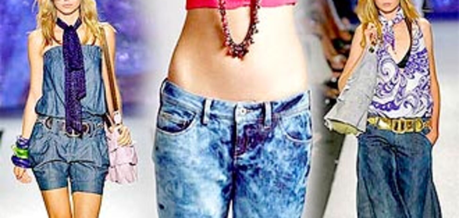 Модні тренди весняно-літніх джинсів