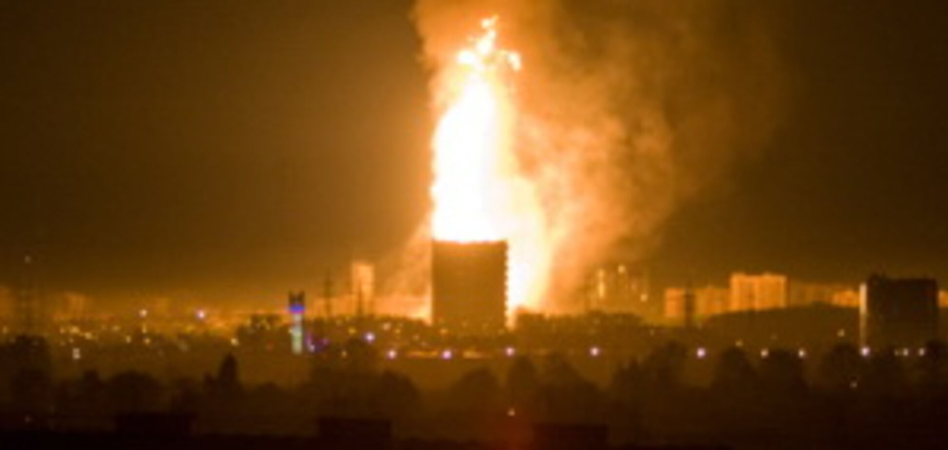 В Москве горит газохранилище. Есть пострадавшие. ВИДЕО