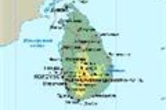 В Шри-Ланке при артобстреле погибли сотни людей