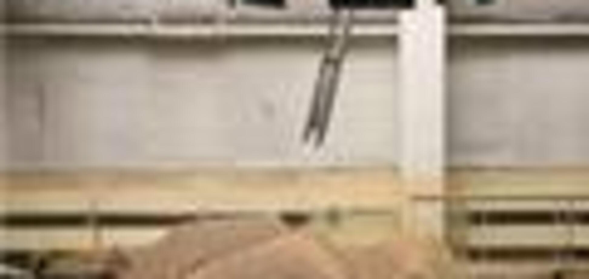 У Полтавской психбольницы сорвало крышу