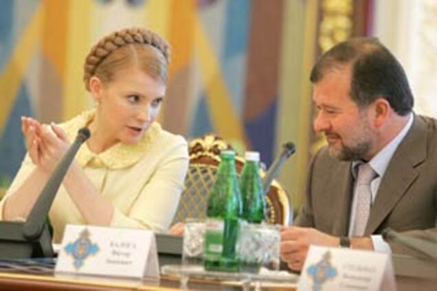 Балога и Тимошенко стали по одну сторону баррикад