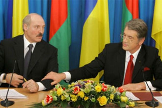 Ющенко и Лукашенко уединились в Гомеле