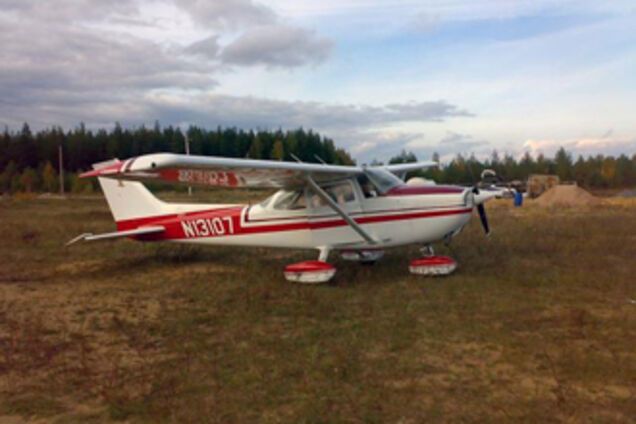 Под Кировоградом упал самолет