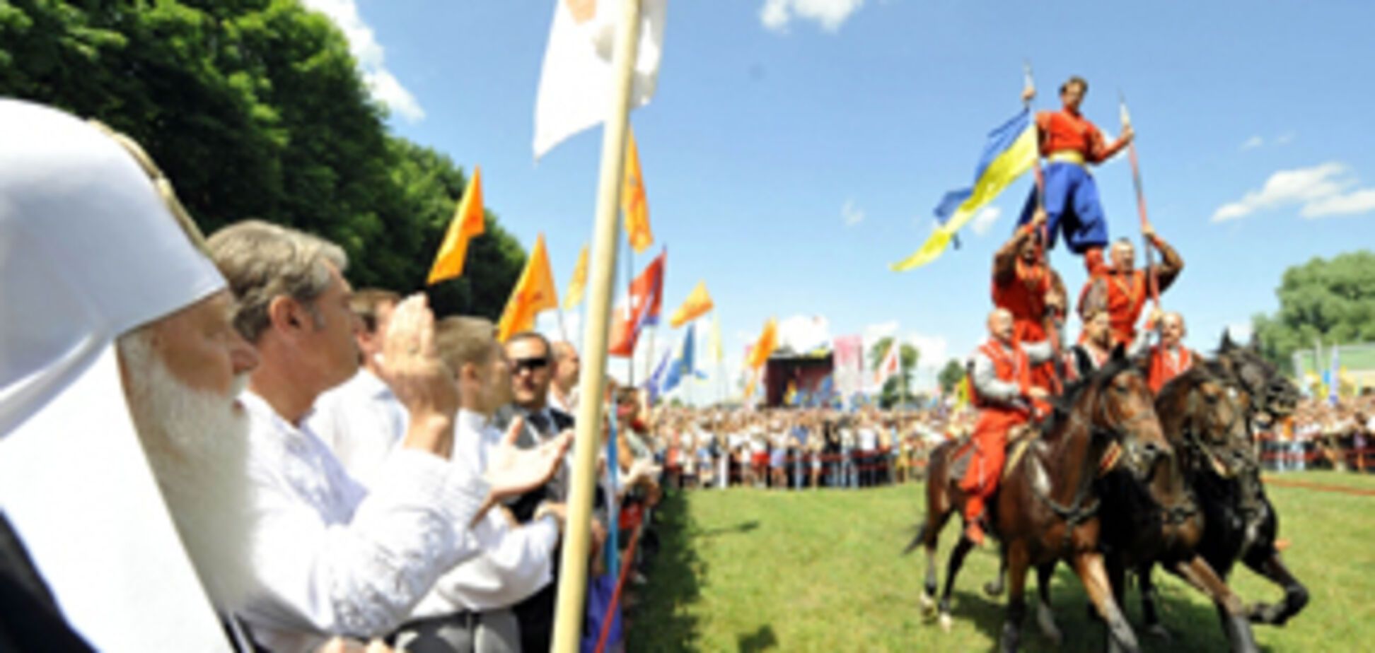 Українська ідея - козаки з поляками проти росіян