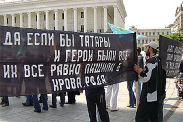 После Голодомора Ющенко взялся за депортацию татар