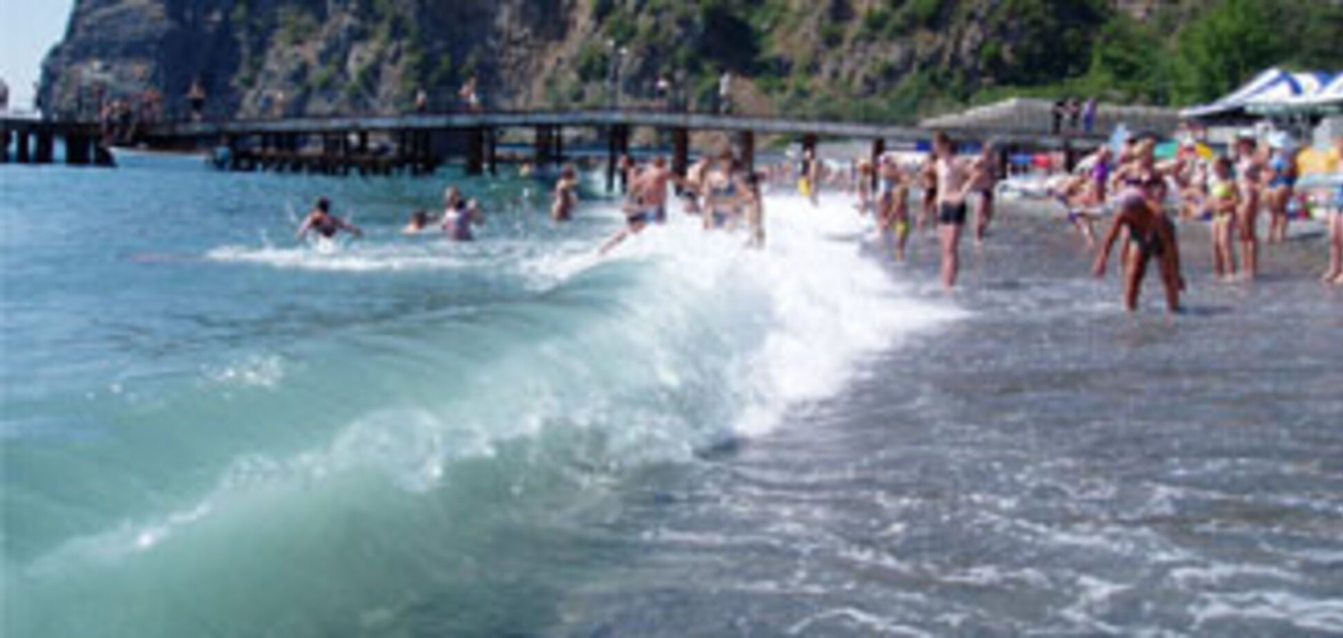 Крымские попы своим видом на пляжах распугивают отдыхающих