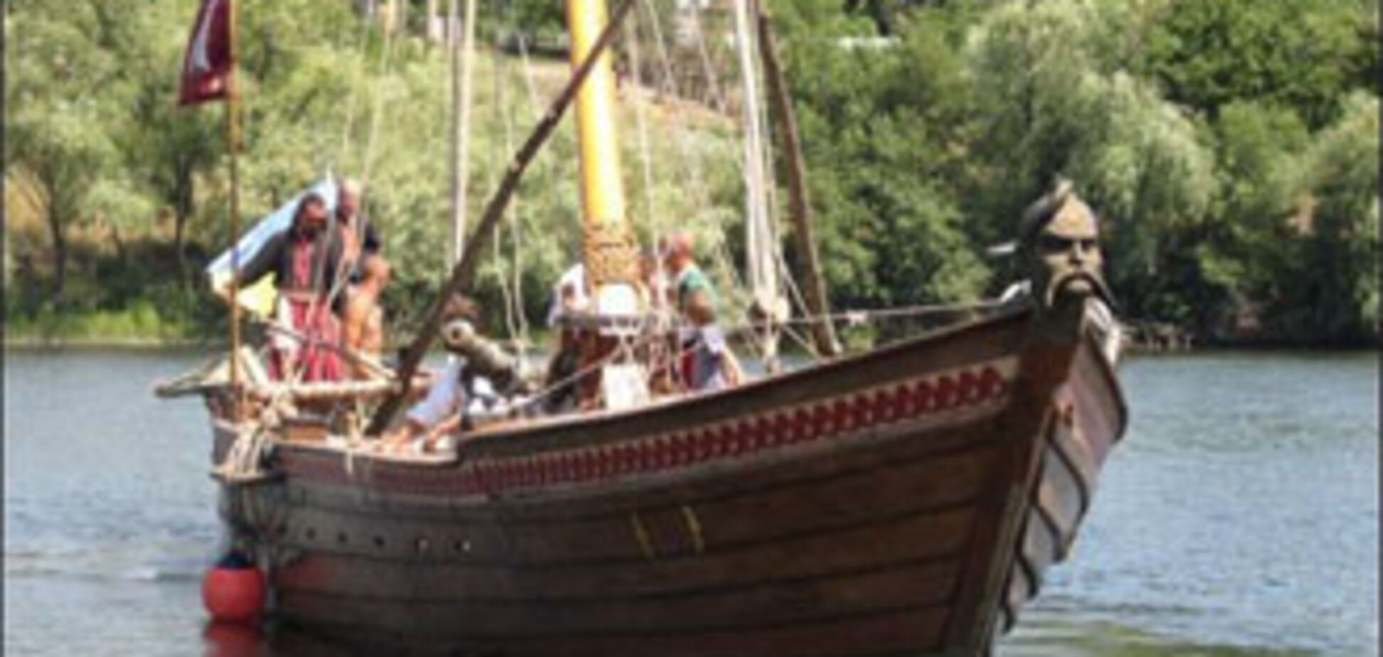 Затонула казацкая чайка 'Спас'