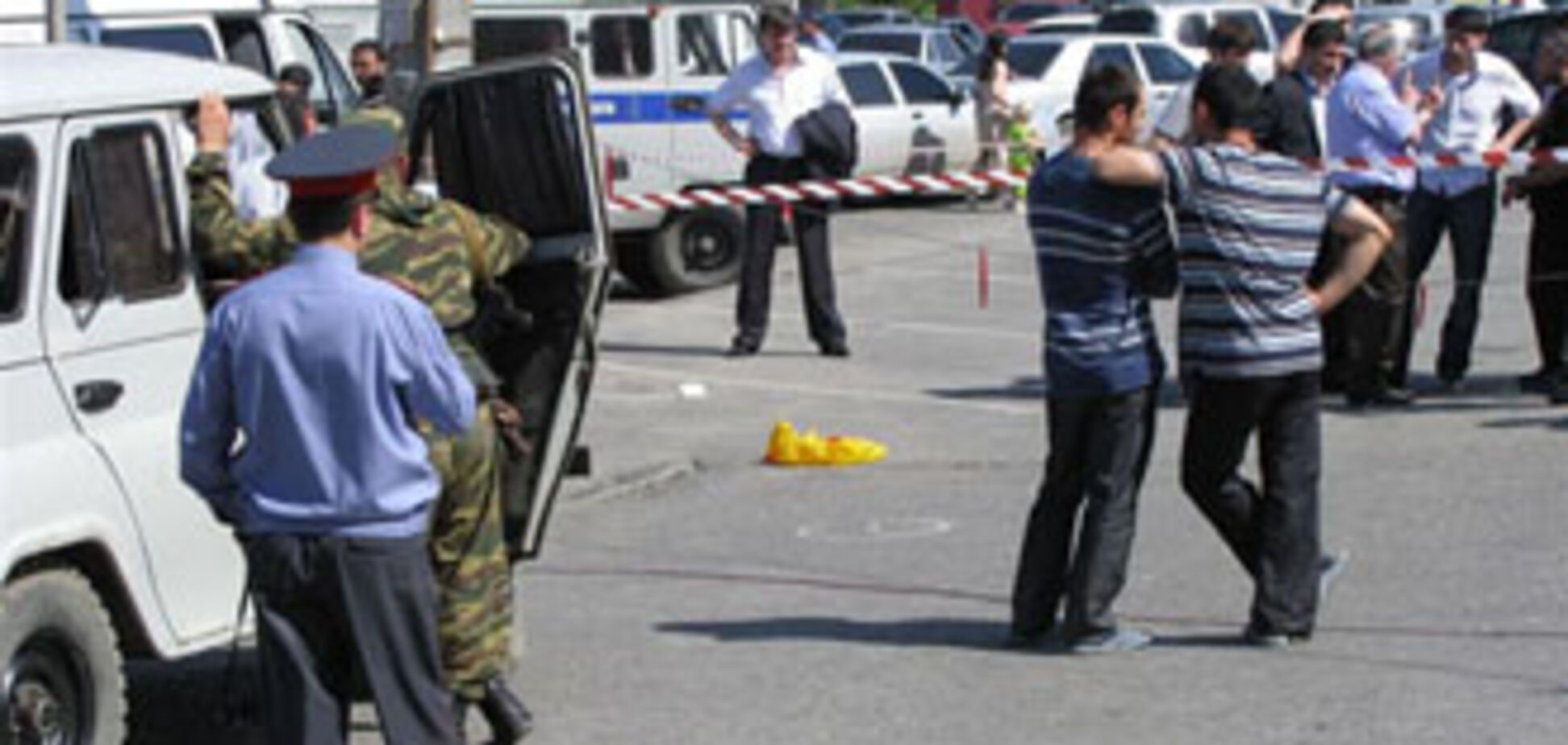 Неизвестные обстреляли милицейский пост и сауну