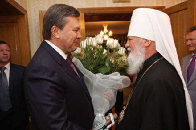 Януковича підтримав Московський патріархат