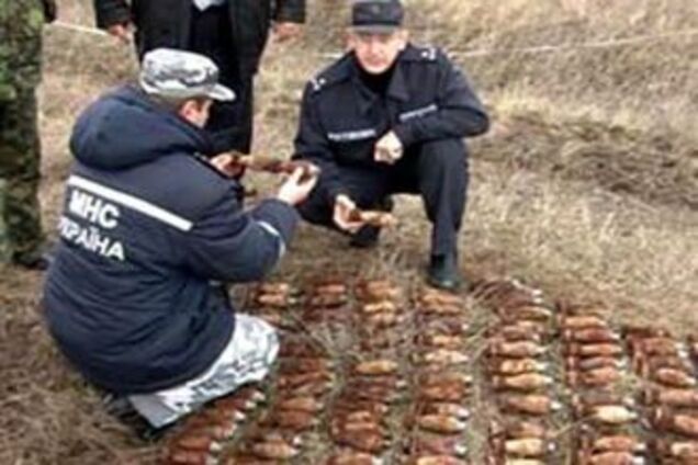 На территории ЧФ РФ нашли 185 осколочных бомб