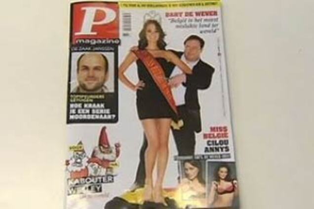 Снимок 'Мисс Бельгия' шокировал всю страну. ФОТО