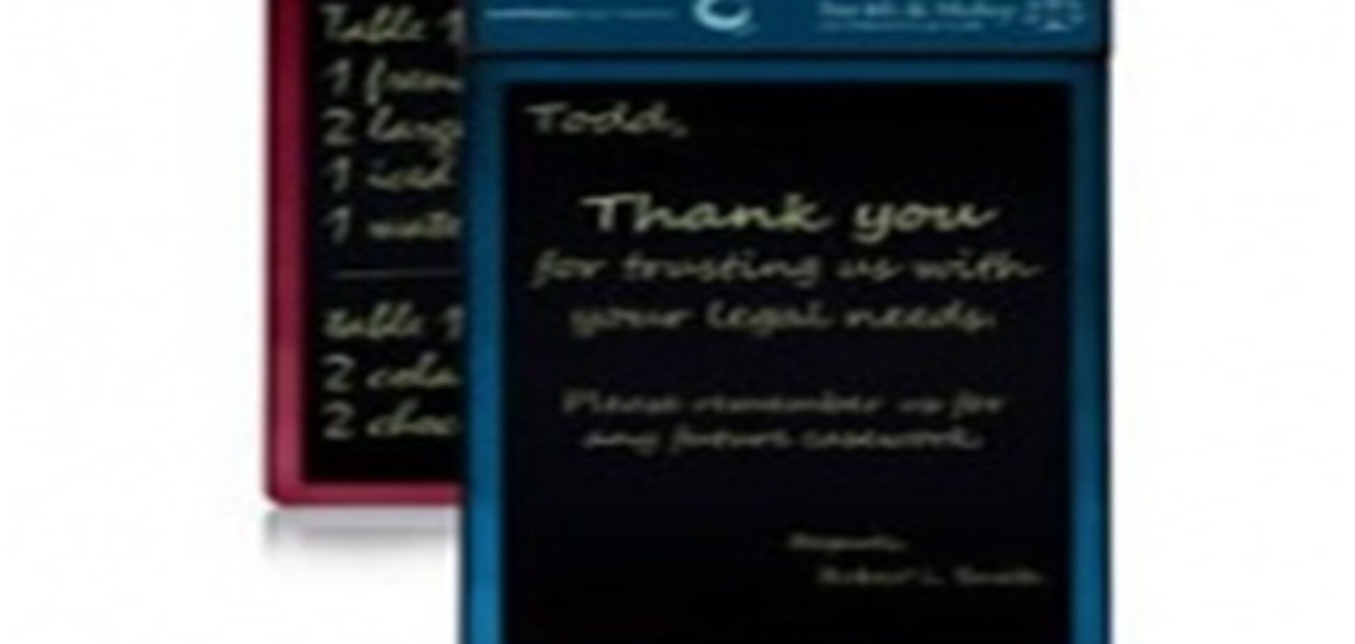 Выпущена жидкокристаллическая замена блокноту