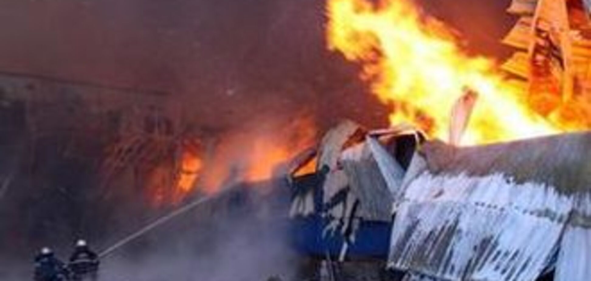 На місці пожежі в Луганську знайшли обгорілий труп