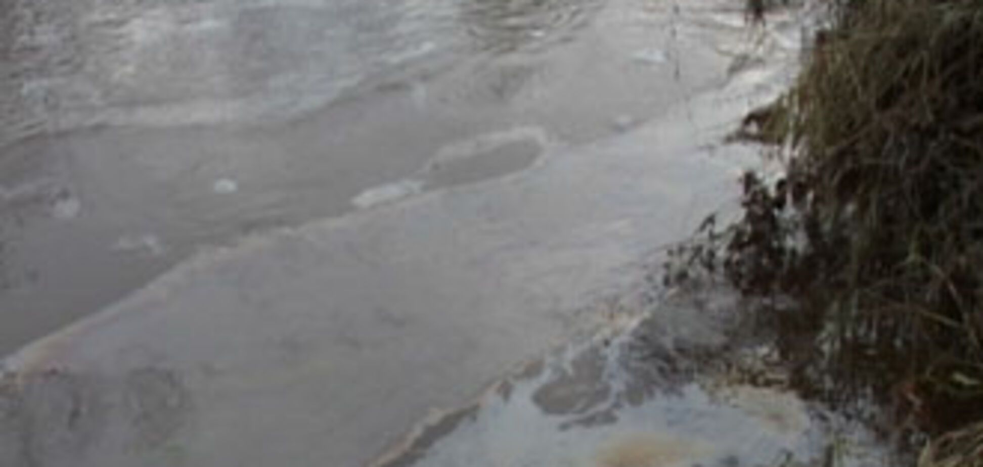 В китайскую реку вытекло 150 тысяч литров мазута