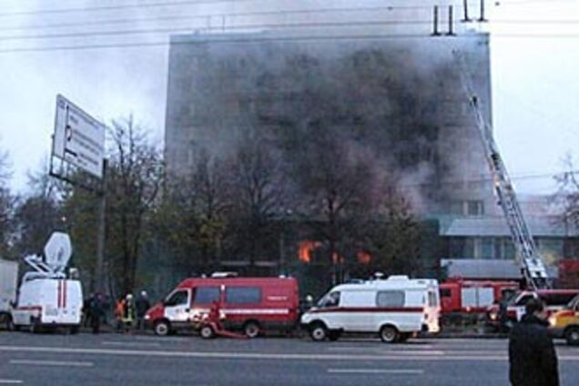 Вибух у московському ресторані підпалив десятиповерховий будинок