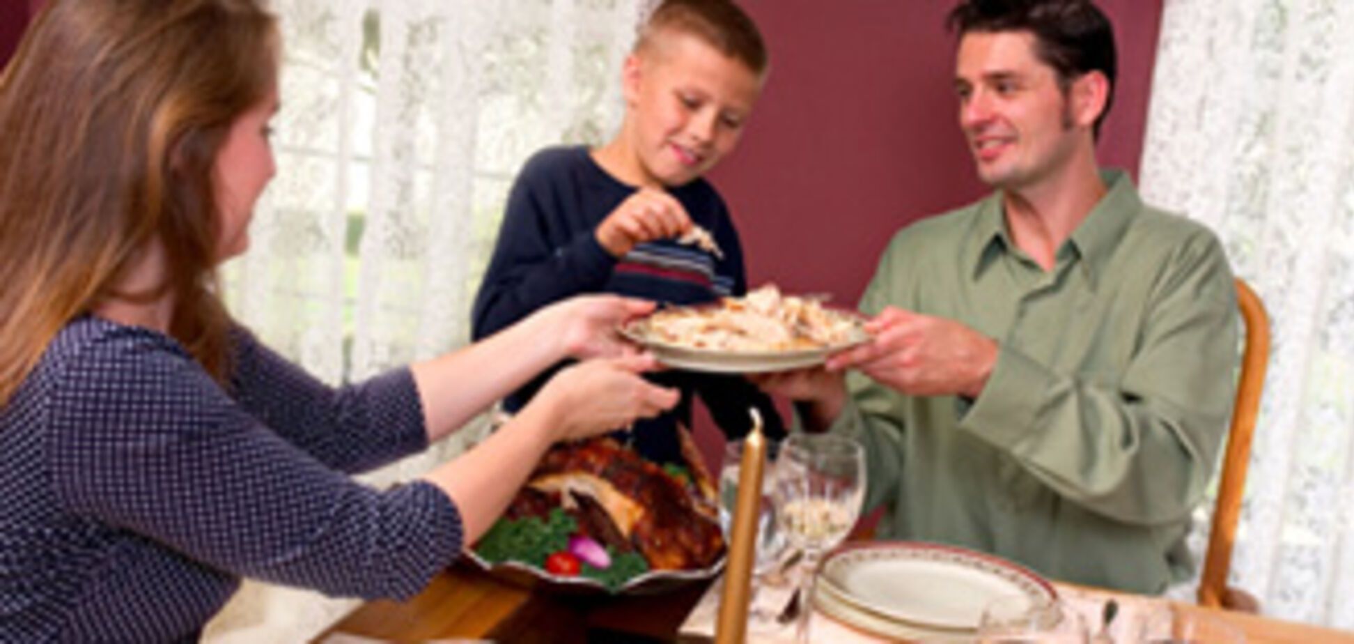 Сімейні обіди - кращий засіб від алкоголізму