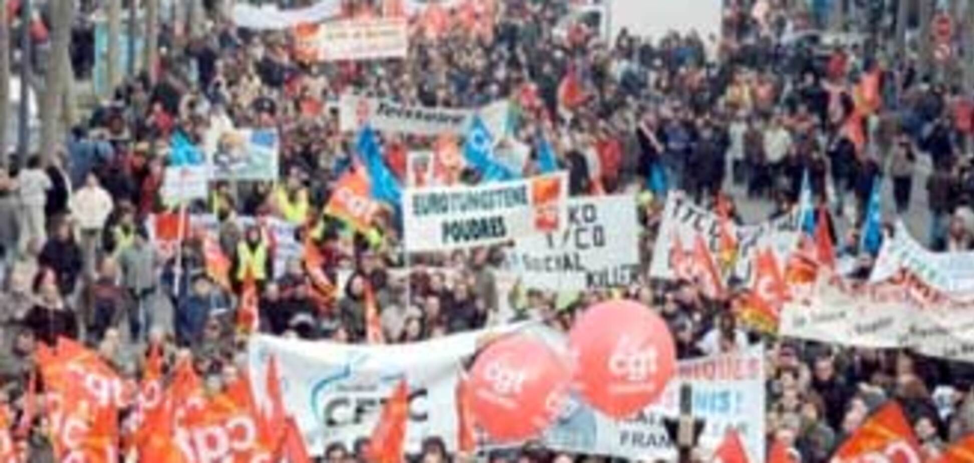 Протести у Франції: на вулиці вийшли мільйони людей