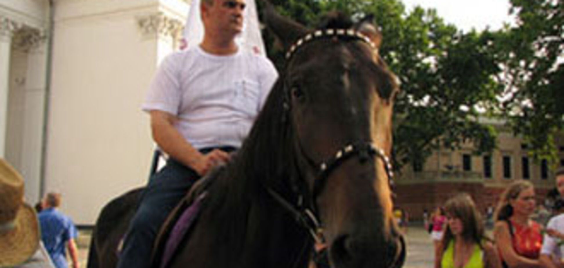 Виборчком не пустив коня в мери Одеси