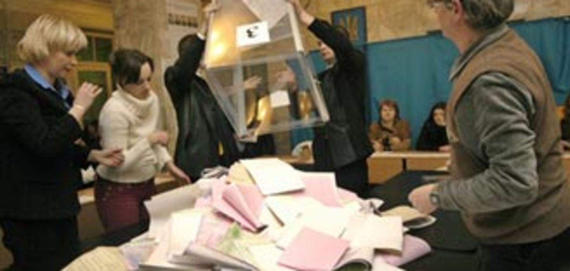 Явка избирателей на Киевщене достигла 60%