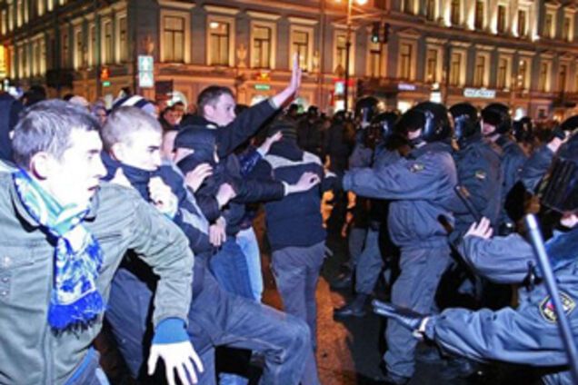 Массовые беспорядки после победы Зенита