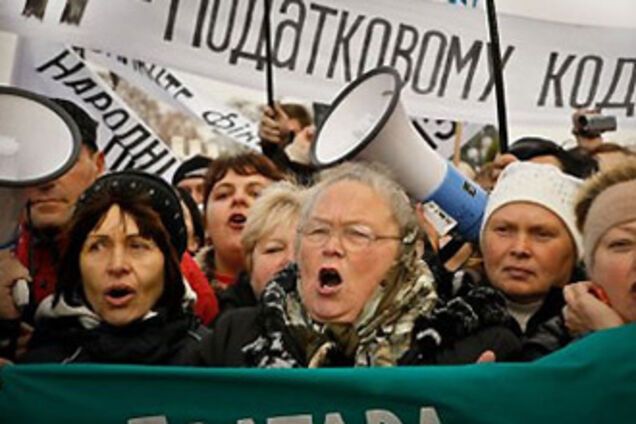 Милиция готовит админпротоколы на митингующих под  Радой