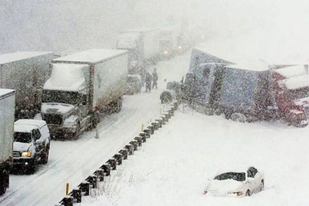 В Европу пришла зима