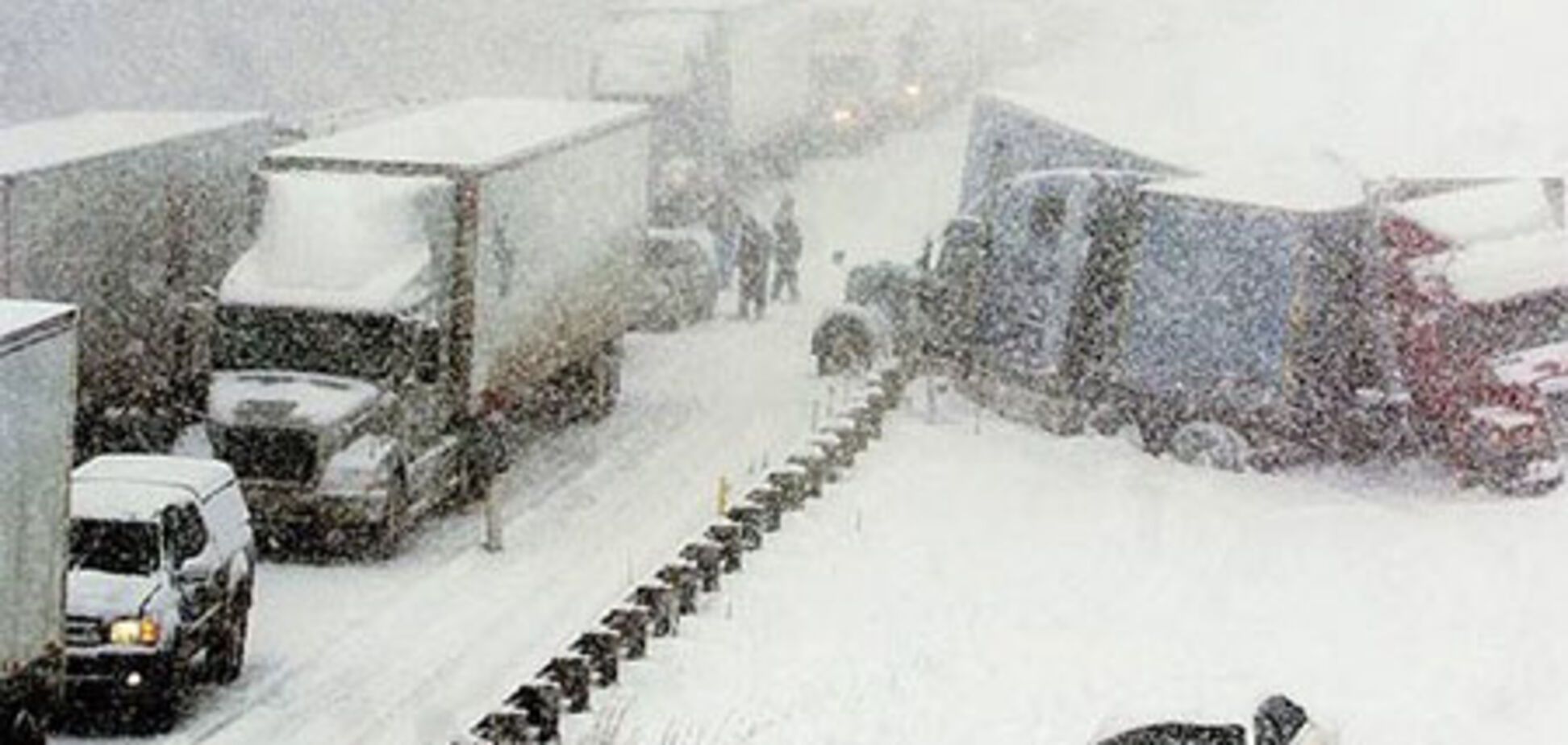 В Европу пришла зима