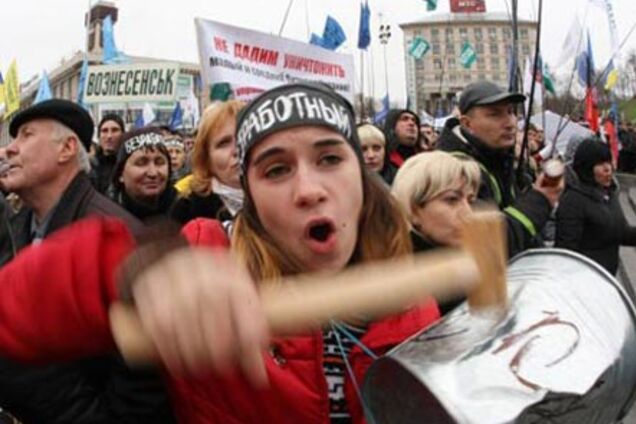 В Киеве продолжаются протесты на Майдане